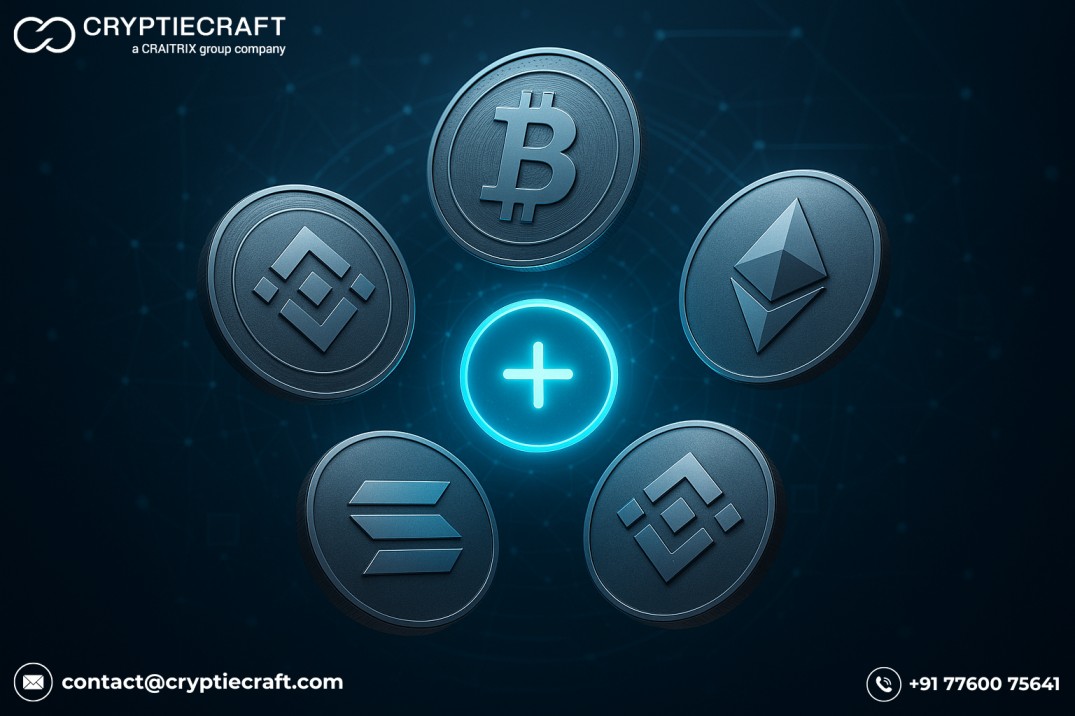 Custom Crypto Token Development Solutions by Cryptiecraft